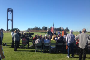 The Veterans Tribute Tower at Miramar National Cemetery