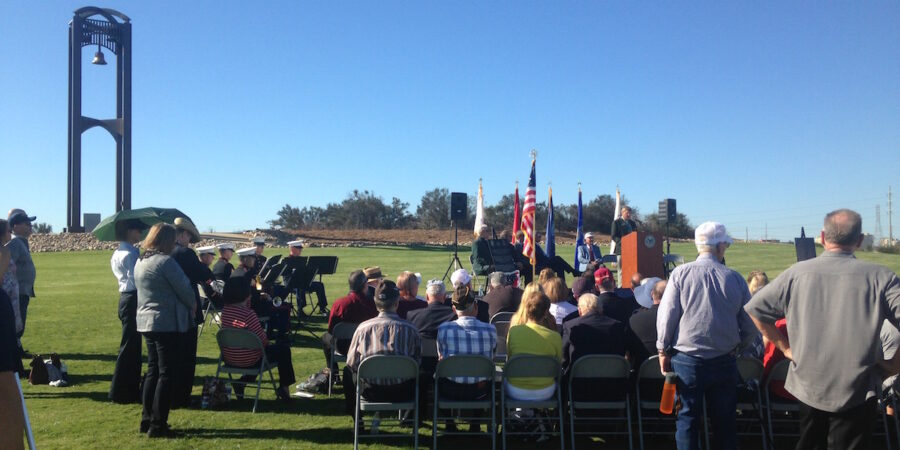 The Veterans Tribute Tower at Miramar National Cemetery